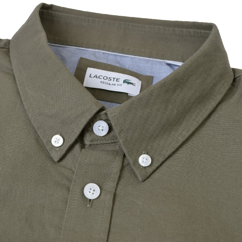 �礭�������� ��� �饳���� LACOSTE Ⱦµ����� ���ݥ���� ���å����ե����� �ܥ�������� Short Sleeve Vintage Print Shirt XXL