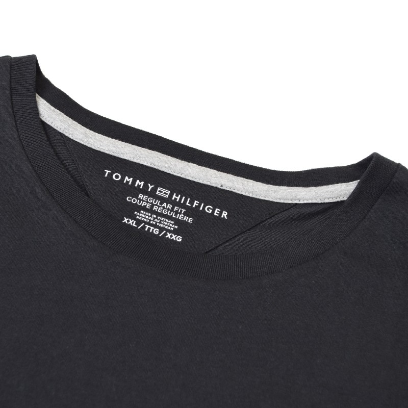 �礭����������� TOMMY HILFIGER �ȥߡ��ҥ�ե����� Ⱦµ�ԥ���� ���롼�ͥå� �����ɽ� XXL