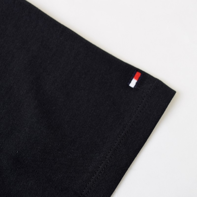 �礭����������� TOMMY HILFIGER �ȥߡ��ҥ�ե����� Ⱦµ�ԥ���� ���롼�ͥå� �����ɽ� XXL