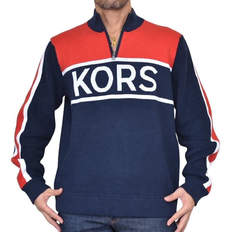 �礭�������� ��� MK MICHAEL KORS �ޥ����륳���� Ĺµ �ϡ��ե��å� �˥å� �������� �ץ륪���С� ���� XL XXL