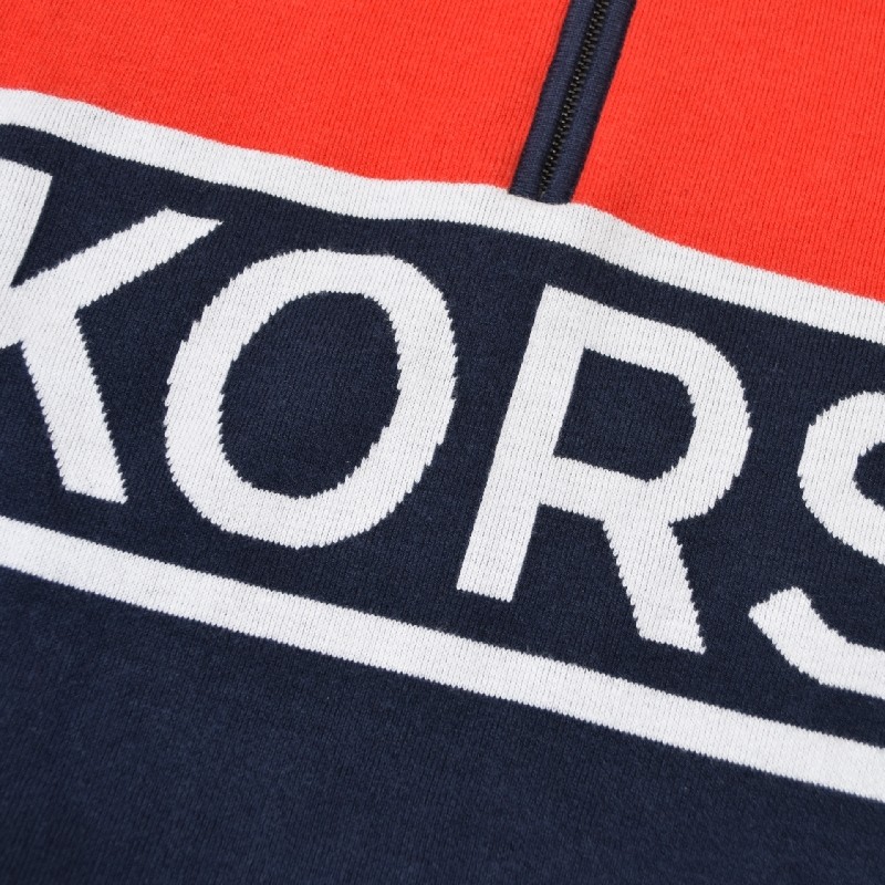 �礭�������� ��� MK MICHAEL KORS �ޥ����륳���� Ĺµ �ϡ��ե��å� �˥å� �������� �ץ륪���С� ���� XL XXL