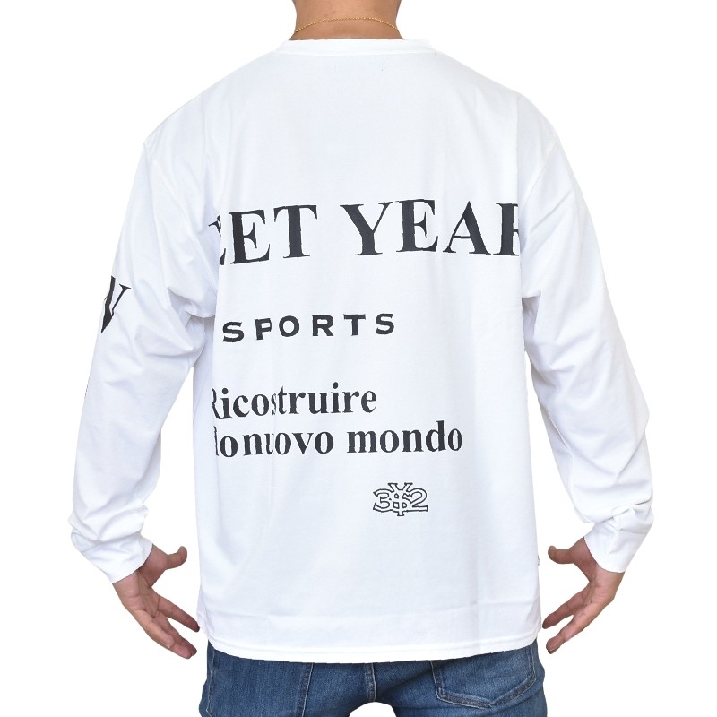 �������� �礭�������� ��� SY32 by SWEET YEARS ���������ȥ��䡼�� NEW SEPARATE GRAPHIC L/S TEE ����T Ĺµ�ԥ���� XXXL XXXXL