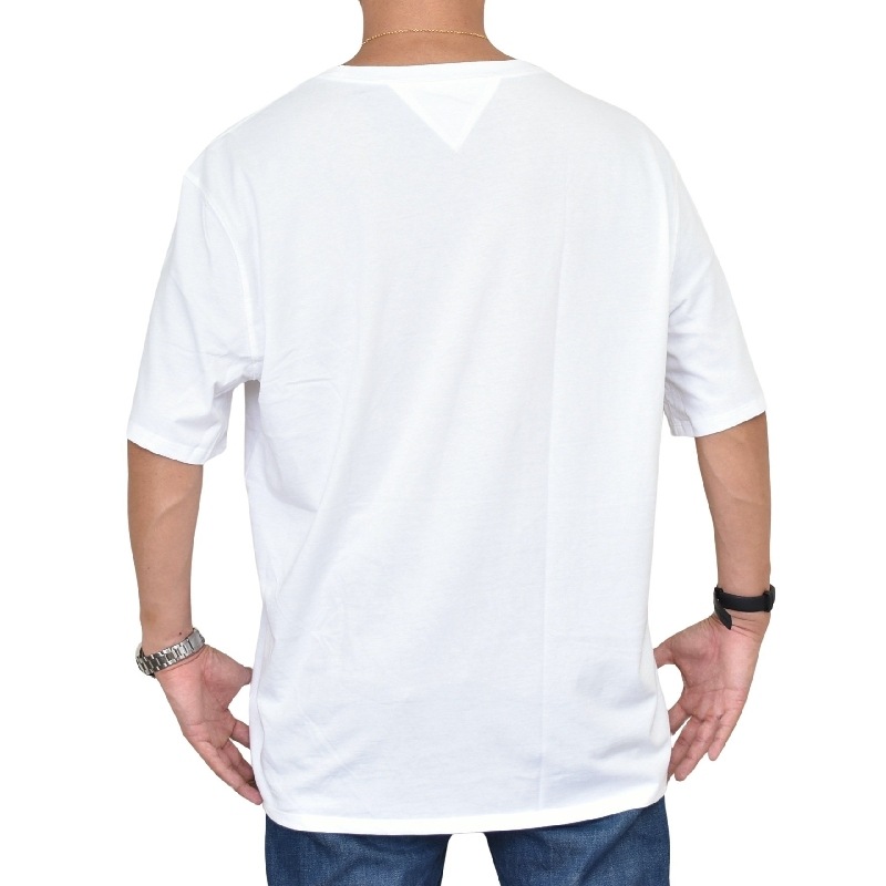 �礭����������� TOMMY HILFIGER �ȥߡ��ҥ�ե����� Ⱦµ�ԥ���� ���롼�ͥå� ����ե��å��ץ��� �� XXL