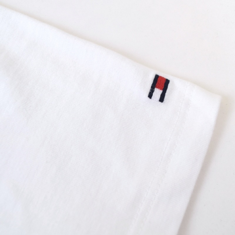 �礭����������� TOMMY HILFIGER �ȥߡ��ҥ�ե����� Ⱦµ�ԥ���� ���롼�ͥå� ����ե��å��ץ��� �� XXL