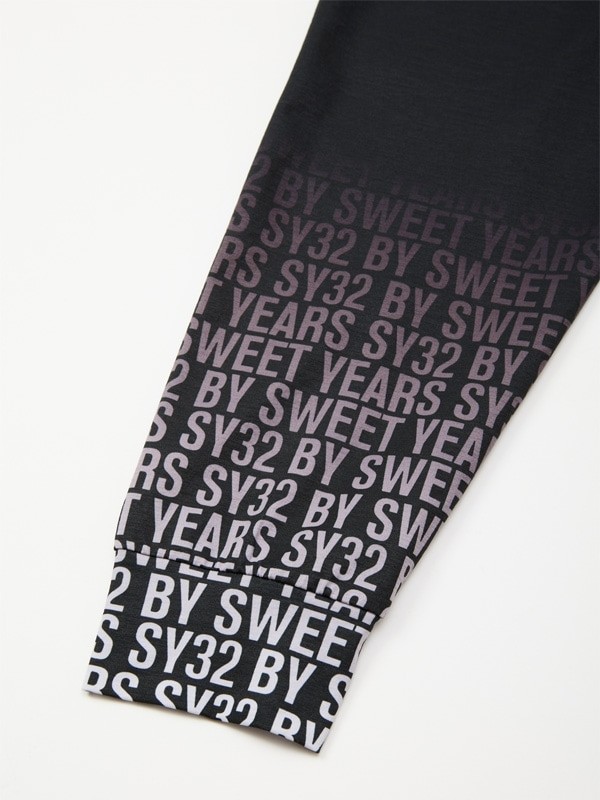  礭  SY32 by SWEET YEARS ȥ䡼 GRADATION LOGO L/S TEE T Ĺµԥ XXXL XXXXL