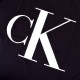 �礭�������� ��� CK ����Х󥯥饤�� Calvin Klein ���롼�ͥå� Ⱦµ�ԥ���� �����ץ��� �� �ۥ磻�� �� �֥�å� �ͥ��ӡ� XL XXL [M�� 1/1]