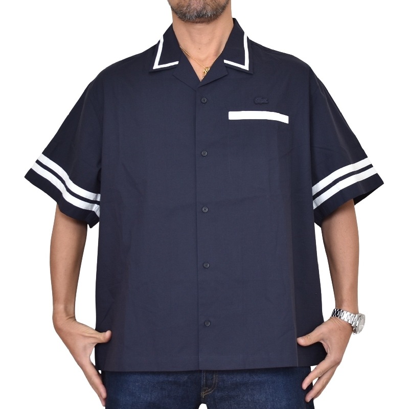 �礭�������� ��� �饳���� LACOSTE Ⱦµ����� �Хå��ץ��� �ܡ���󥰥���� Relaxed Fit XXL