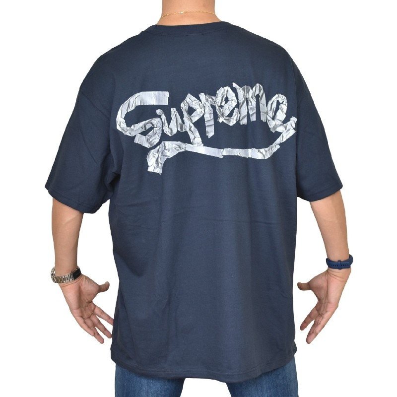 �礭�������� ��� Supreme ����ץ꡼�� Tape Tee Ⱦµ T����� XXL