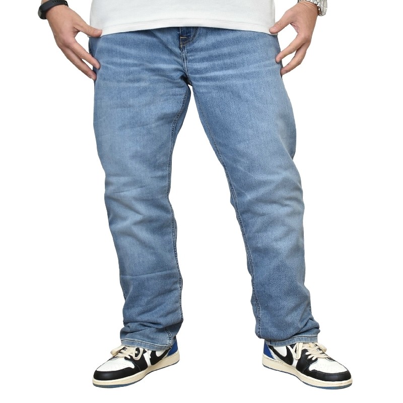 �礭����������� TOMMY HILFIGER �ȥߡ��ҥ�ե����� �ǥ˥�ѥ�� ������ �����ѥ� ���ȥ졼�� ���åץե饤 ���ȥ�å� STRAIGHT 38 40 42 44�����