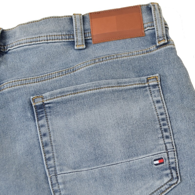 �礭����������� TOMMY HILFIGER �ȥߡ��ҥ�ե����� �ǥ˥�ѥ�� ������ �����ѥ� ���ȥ졼�� ���åץե饤 ���ȥ�å� STRAIGHT 38 40 42 44�����