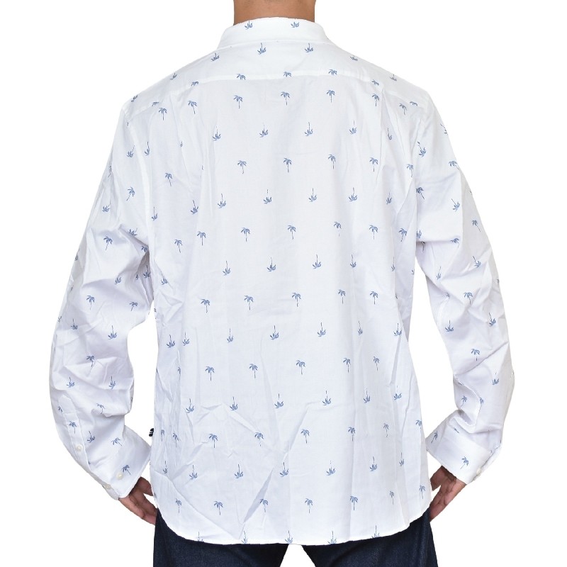 �礭�������� ��� NAUTICA �Ρ��ƥ��� �Ρ����� printed oxford shirt �ѡ������� Ĺµ����� ���å����ե����� XXL XXXL