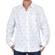 �礭�������� ��� NAUTICA �Ρ��ƥ��� �Ρ����� printed oxford shirt �ѡ������� Ĺµ����� ���å����ե����� XXL XXXL