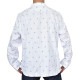 �礭�������� ��� NAUTICA �Ρ��ƥ��� �Ρ����� printed oxford shirt �ѡ������� Ĺµ����� ���å����ե����� XXL XXXL