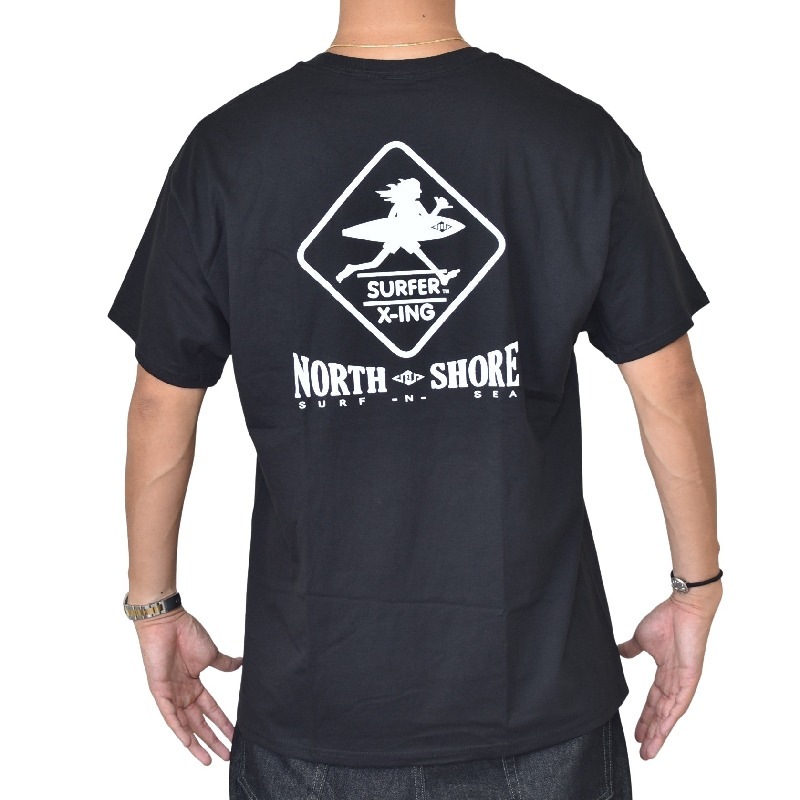 ��SALE�� �礭�������� ��� SURF-N-SEA �����ե���ɥ��� Ⱦµ�ԥ���� �ϥ磻 �Ρ������祢 ���� �� �ۥ磻�� �� �֥�å� XXL [M�� 1/1]