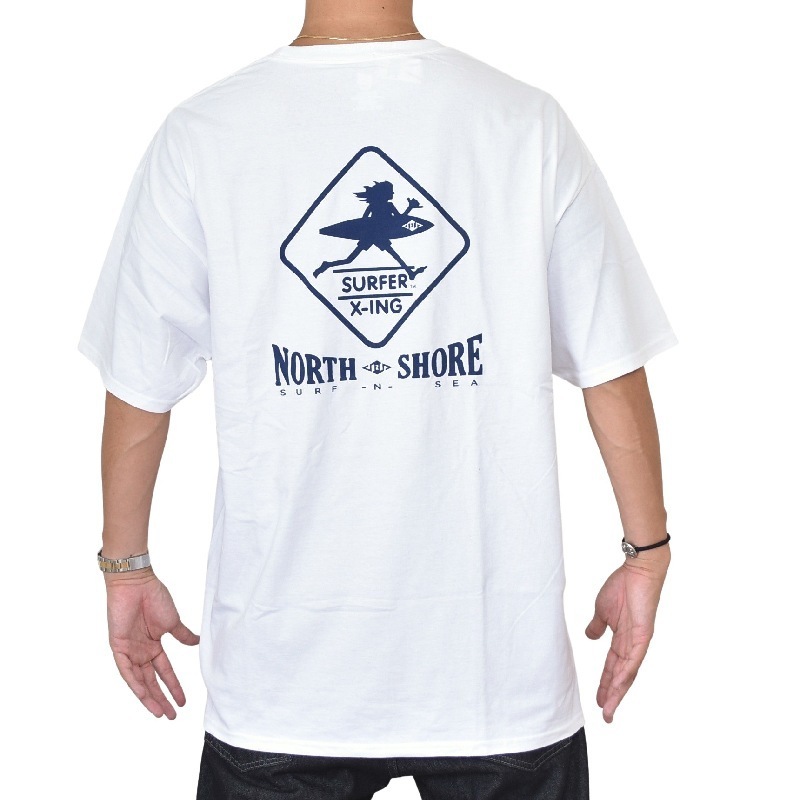 ��SALE�� �礭�������� ��� SURF-N-SEA �����ե���ɥ��� Ⱦµ�ԥ���� �ϥ磻 �Ρ������祢 ���� �� �ۥ磻�� �� �֥�å� XXL [M�� 1/1]