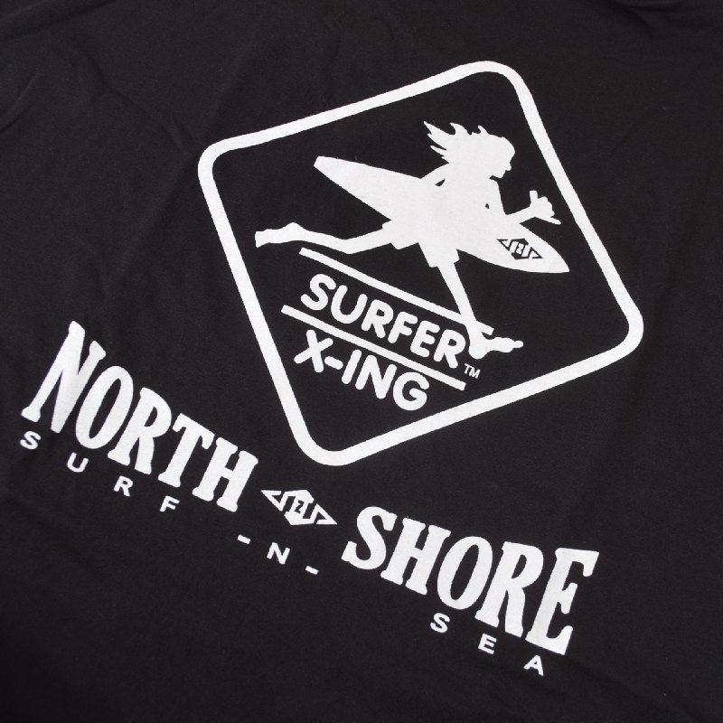 ��SALE�� �礭�������� ��� SURF-N-SEA �����ե���ɥ��� Ⱦµ�ԥ���� �ϥ磻 �Ρ������祢 ���� �� �ۥ磻�� �� �֥�å� XXL [M�� 1/1]