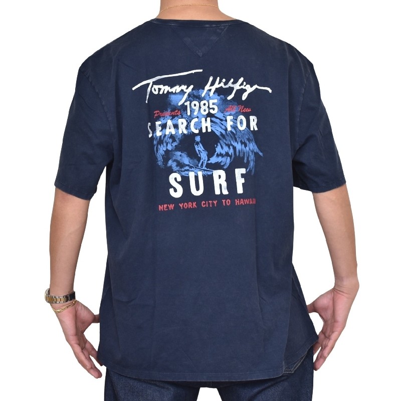 �礭����������� TOMMY HILFIGER �ȥߡ��ҥ�ե����� Ⱦµ�ԥ���� ���롼�ͥå� �ץ��� XXL