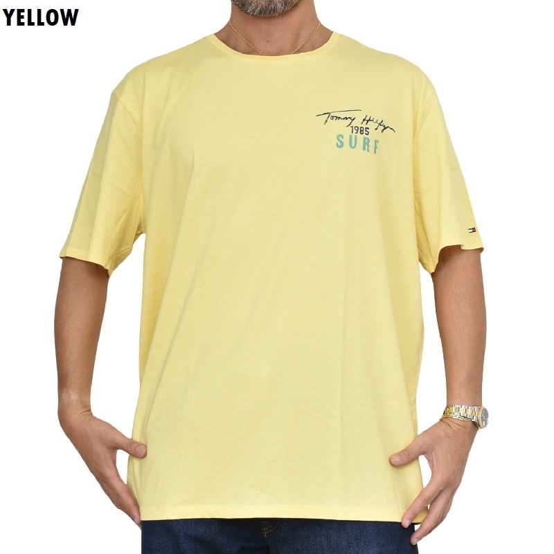 �礭����������� TOMMY HILFIGER �ȥߡ��ҥ�ե����� Ⱦµ�ԥ���� ���롼�ͥå� �ץ��� XXL