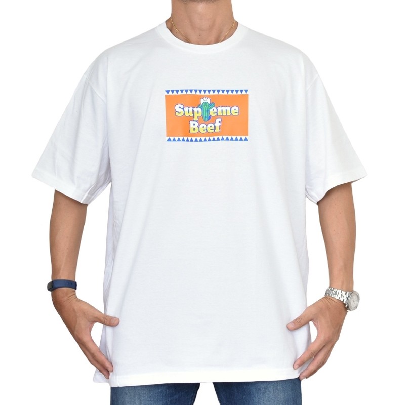 �礭�������� ��� Supreme ����ץ꡼�� Beef Tee Ⱦµ T����� XXL