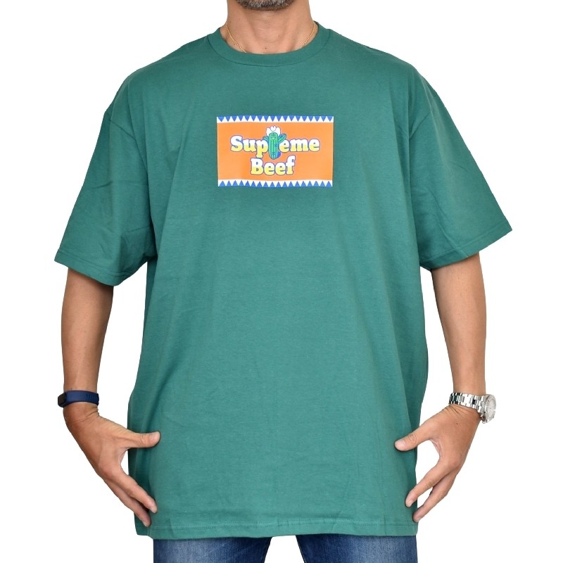 �礭�������� ��� Supreme ����ץ꡼�� Beef Tee Ⱦµ T����� XXL