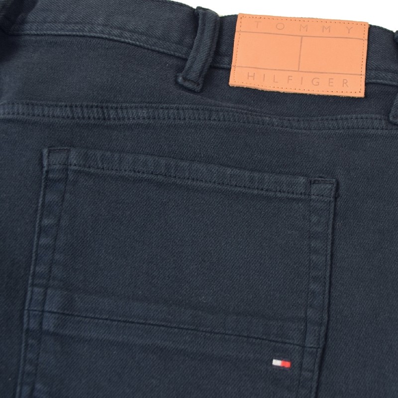 �礭����������� TOMMY HILFIGER �ȥߡ��ҥ�ե����� ���顼�ǥ˥�ѥ�� ������ �����ѥ� ���ȥ졼�� ���åץե饤 STRAIGHT 42 44�����