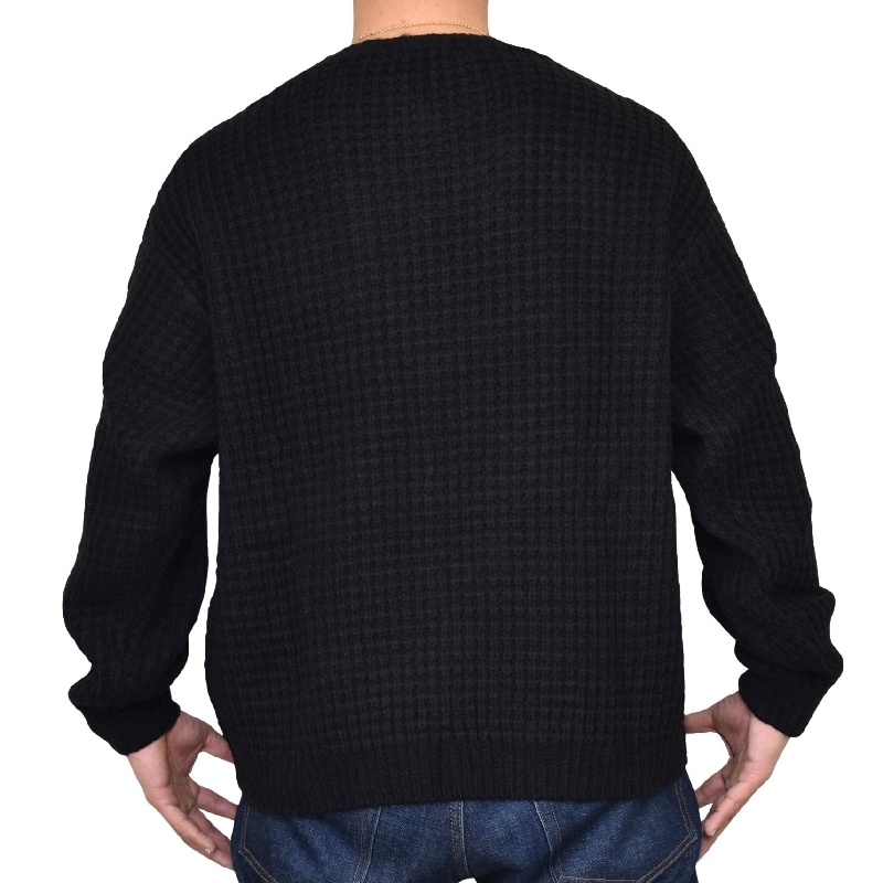 �礭�������� ��� Supreme ����ץ꡼�� Small Box Waffle Sweater ���⡼��ܥå��� ��åե� ���롼�ͥå� �������� XXL