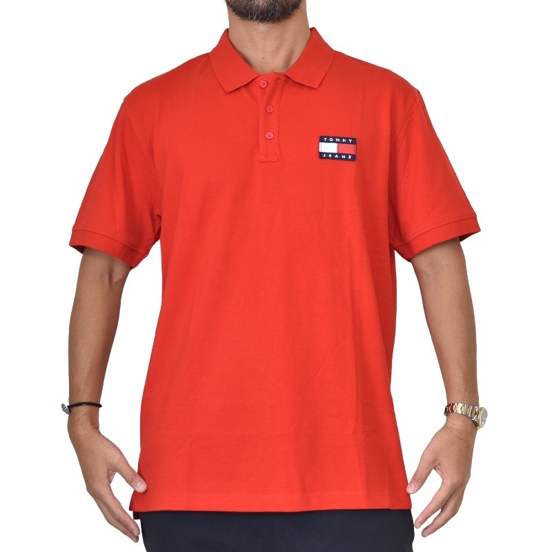 SALE 礭 TOMMY JEANS ȥߡ Ⱦµ ݥ ݥ ۥ磻   ֥å ͥӡ å  ե XL XXL