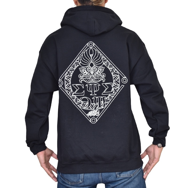 �礭�������� ��� EYEDY �����ǥ��� LINE LOGO ���� �ѡ����� �ե른�å� �������å� ΢���� �� �֥�å� ���졼 XL XXL