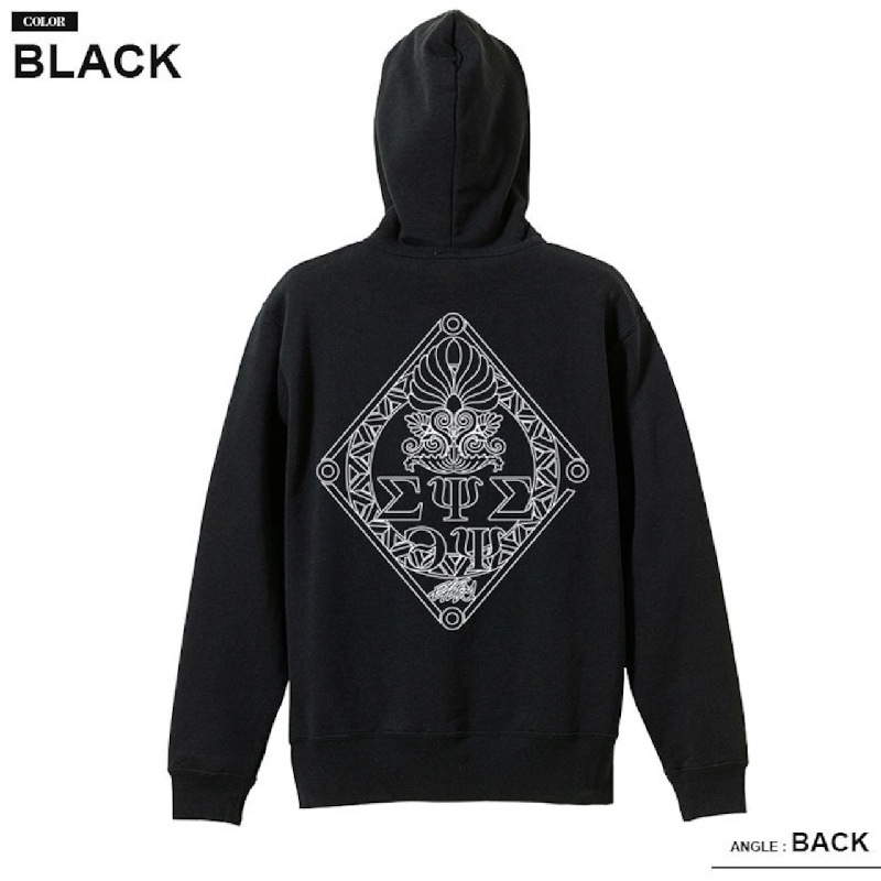 �礭�������� ��� EYEDY �����ǥ��� LINE LOGO ���� �ѡ����� �ե른�å� �������å� ΢���� �� �֥�å� ���졼 XL XXL