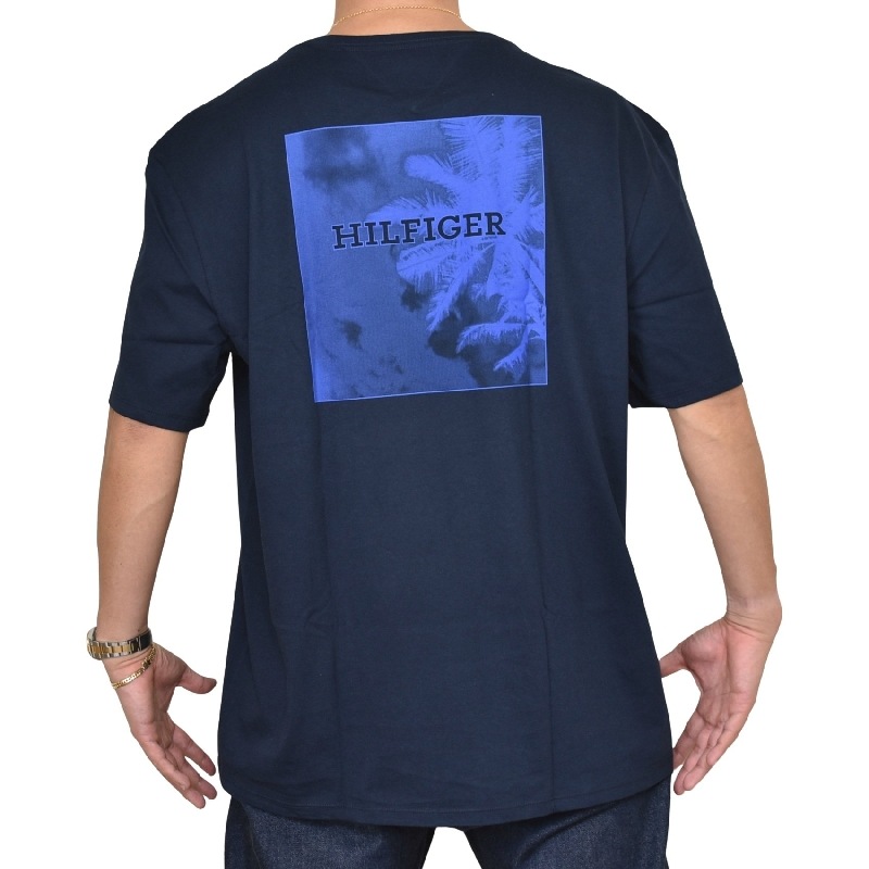 �礭����������� TOMMY HILFIGER �ȥߡ��ҥ�ե����� Ⱦµ�ԥ���� ���롼�ͥå� �Хå��ץ��� XXL