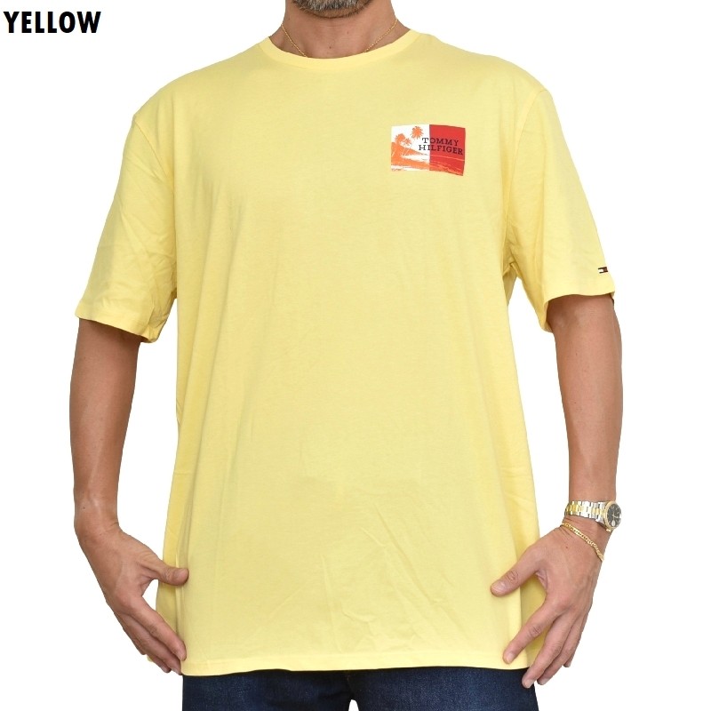 �礭����������� TOMMY HILFIGER �ȥߡ��ҥ�ե����� Ⱦµ�ԥ���� ���롼�ͥå� �Хå��ץ��� XXL