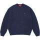�礭�������� ��� Supreme ����ץ꡼�� Small Box Waffle Sweater ���⡼��ܥå��� ��åե� ���롼�ͥå� �������� XXL