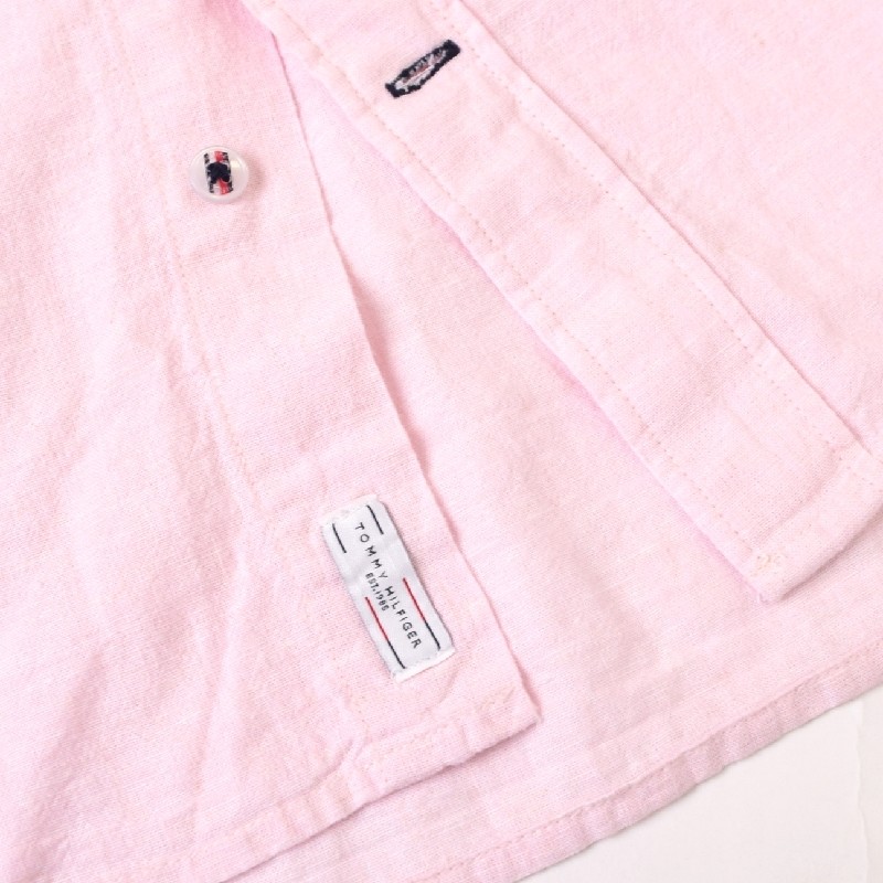 礭 TOMMY HILFIGER ȥߡҥե Ĺµ ݥ ͥ 㺮 ܥ REGULAR FIT XXL XXXL