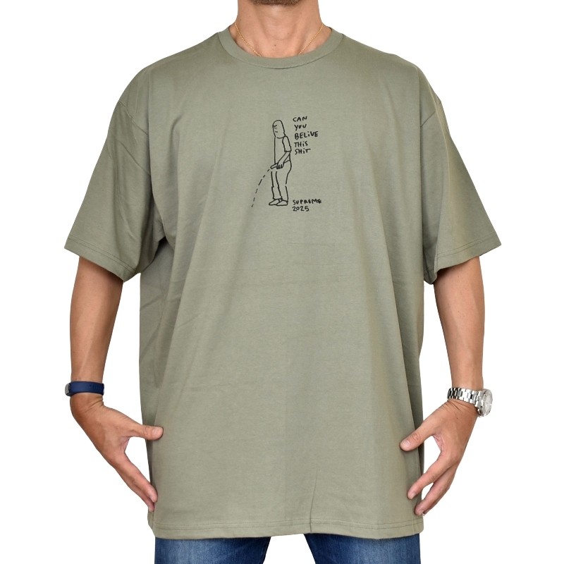 �礭�������� ��� Supreme ����ץ꡼�� Piss Tee Ⱦµ T����� XXL