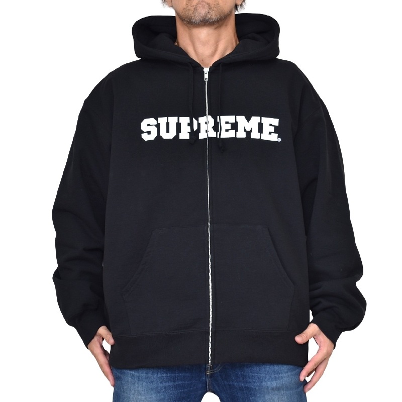 �礭�������� ��� Supreme ����ץ꡼�� Collegiate Applique Hooded Sweatshirt ���쥸�����ȥ��åץꥱ���åץ��åץա��ǥ� �ѡ����� XXL