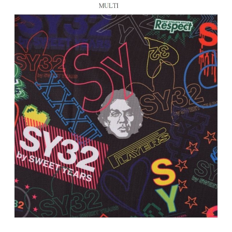 SALEۡ 礭  SY32 by SWEET YEARS ȥ䡼 Ⱦµ T GRAPHIC ACTIVE TEE XXXL XXXXL 