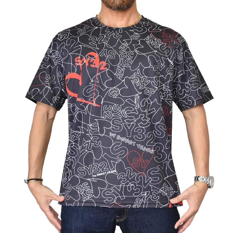 SALEۡ 礭  SY32 by SWEET YEARS ȥ䡼 Ⱦµ T GRAPHIC ACTIVE TEE XXXL XXXXL 