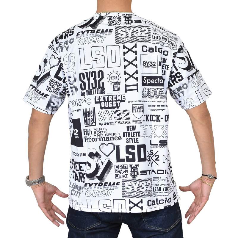 SALEۡ 礭  SY32 by SWEET YEARS ȥ䡼 Ⱦµ T GRAPHIC ACTIVE TEE XXXL XXXXL 