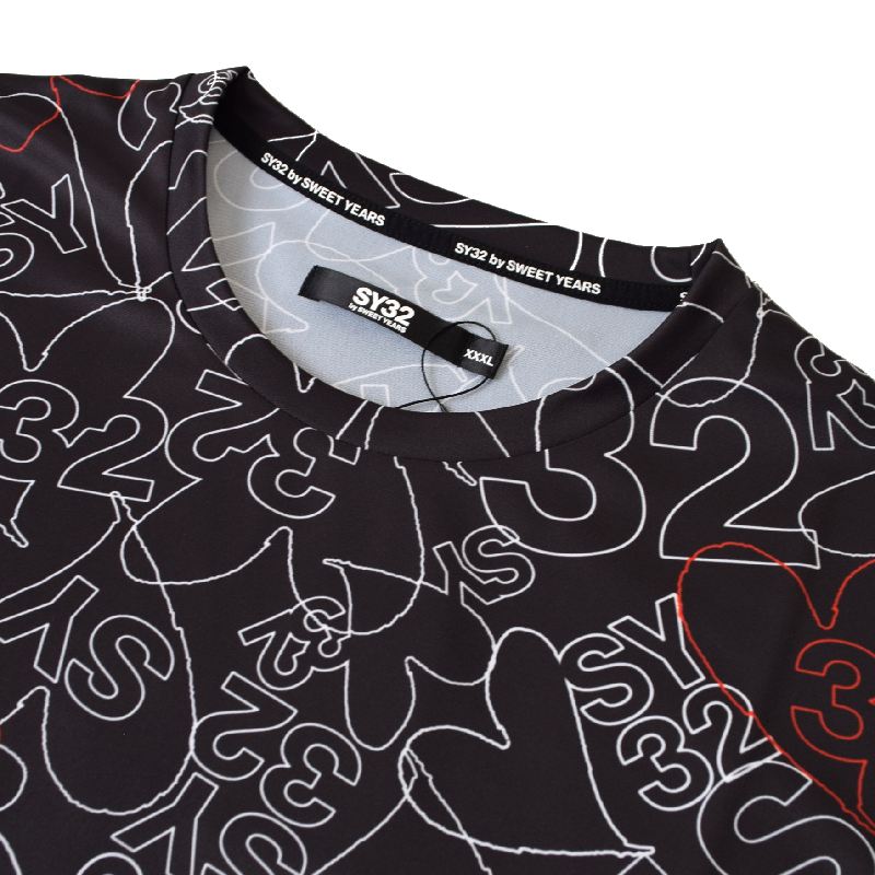 SALEۡ 礭  SY32 by SWEET YEARS ȥ䡼 Ⱦµ T GRAPHIC ACTIVE TEE XXXL XXXXL 