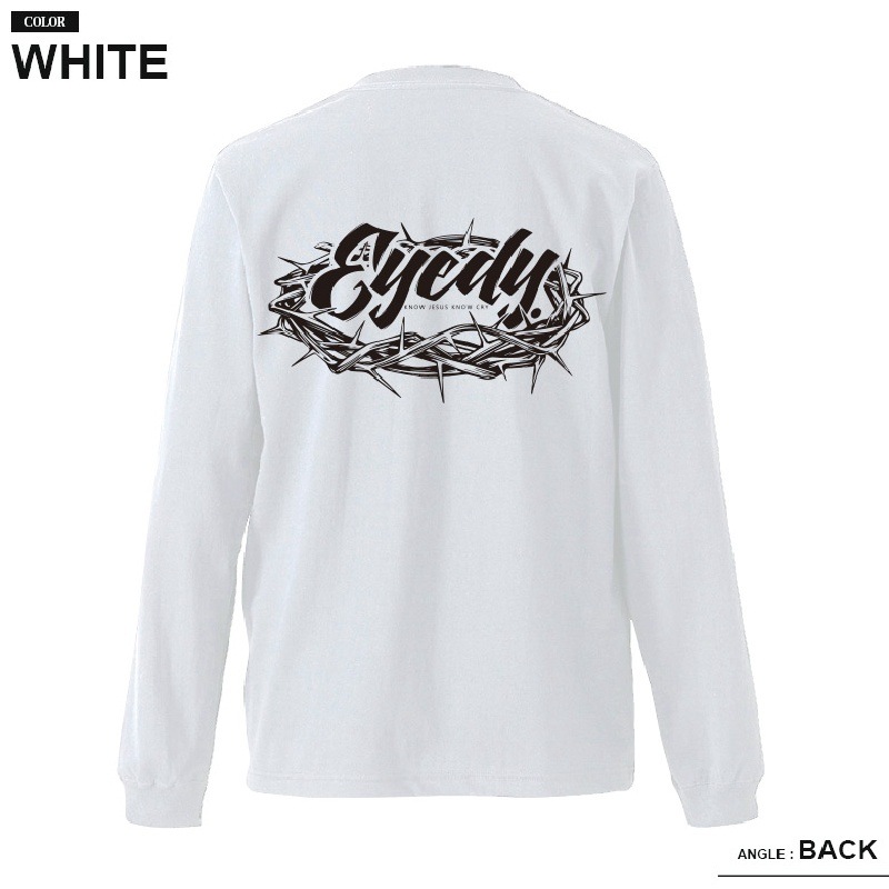 �礭�������� ��� EYEDY �����ǥ��� ����� Ĺµ�ԥ���� TEAM CROWN �� �֥�å� �� �ۥ磻�� XXL XXXL [M�� 1/1]