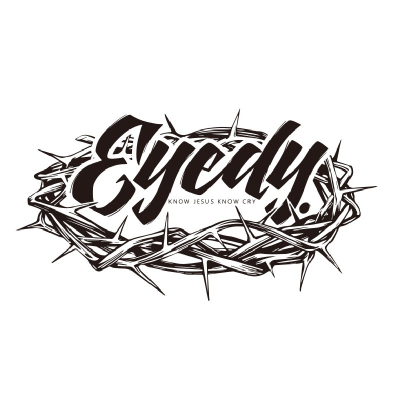 �礭�������� ��� EYEDY �����ǥ��� ����� Ĺµ�ԥ���� TEAM CROWN �� �֥�å� �� �ۥ磻�� XXL XXXL [M�� 1/1]