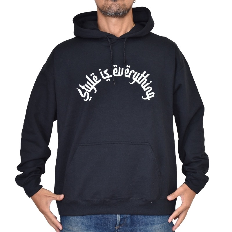 �礭�������� ��� EYEDY �����ǥ��� THE ORIENTAL �ѡ����� �ץ륪���С� �������å� ΢���� �� �֥�å� ���졼 XL XXL