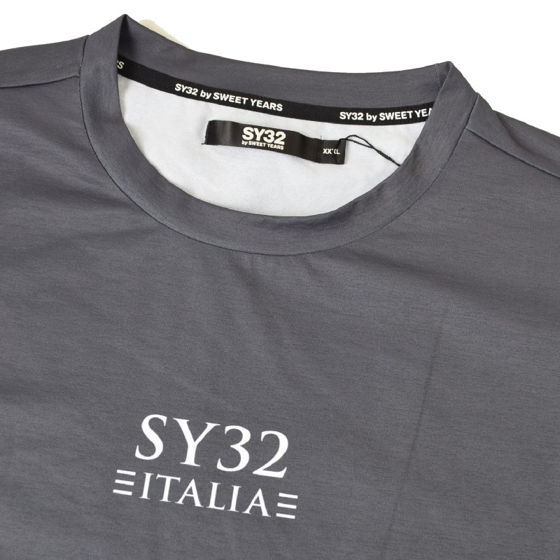  礭  SY32 by SWEET YEARS ȥ䡼 ǡ ӥå Ⱦµ T GRADATION BIG LOGO TEE XXXL XXXXL