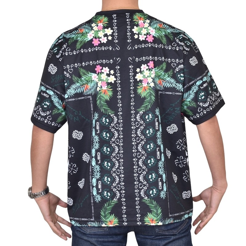  礭  SY32 by SWEET YEARS ȥ䡼 Хʥեå Ⱦµ T BANDANNA GRAPHIC TEE XXXL XXXXL