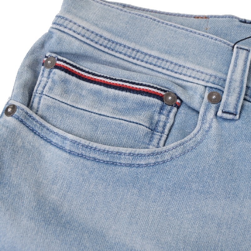 �礭����������� TOMMY HILFIGER �ȥߡ��ҥ�ե����� �ǥ˥�ѥ�� ������ �����ѥ� ���ȥ졼�� ���åץե饤 ���ȥ�å� STRAIGHT 40 42�����