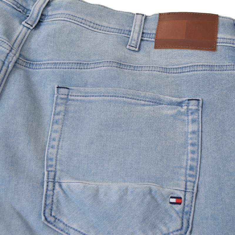 �礭����������� TOMMY HILFIGER �ȥߡ��ҥ�ե����� �ǥ˥�ѥ�� ������ �����ѥ� ���ȥ졼�� ���åץե饤 ���ȥ�å� STRAIGHT 40 42�����