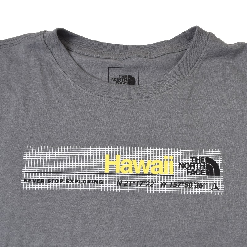 �礭�������� ��� �Ρ����ե����� THE NORTH FACE Ⱦµ �ԥ���� �Хå��ץ��� S/S CITY TEE HAWAII NEWYORK USA��ǥ� XXL