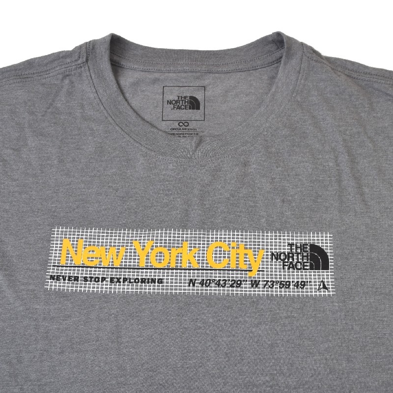 �礭�������� ��� �Ρ����ե����� THE NORTH FACE Ⱦµ �ԥ���� �Хå��ץ��� S/S CITY TEE HAWAII NEWYORK USA��ǥ� XXL