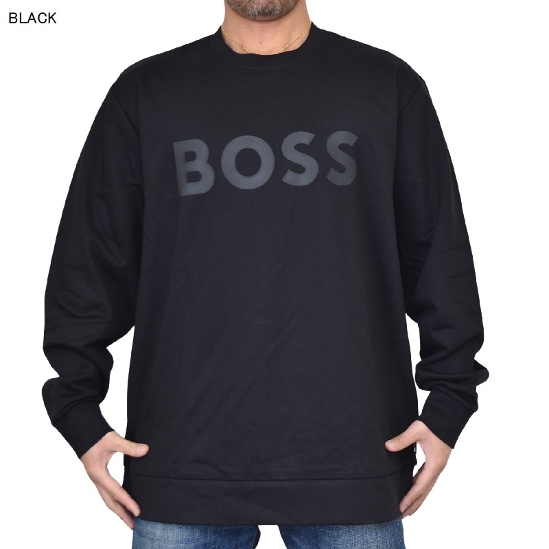 大きいサイズ メンズ BOSS ボス スウェットシャツ トレーナー クルー