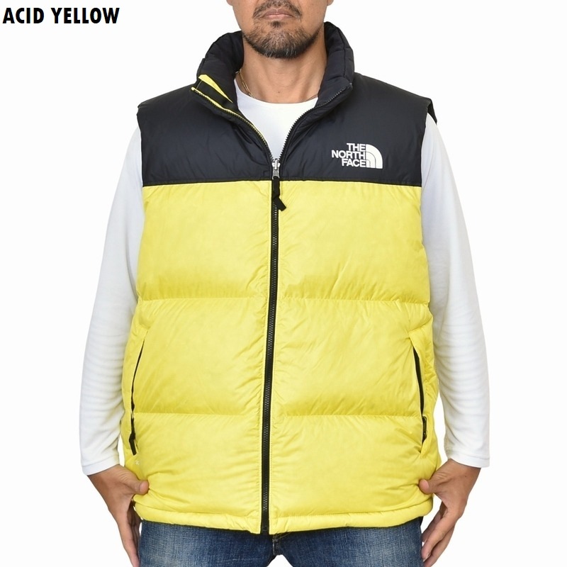 �礭�������� ��� �Ρ����ե����� THE NORTH FACE ������٥��� �������� �̥ץ� 1996 Nuptse Vest USA��ǥ� XL XXL XXXL